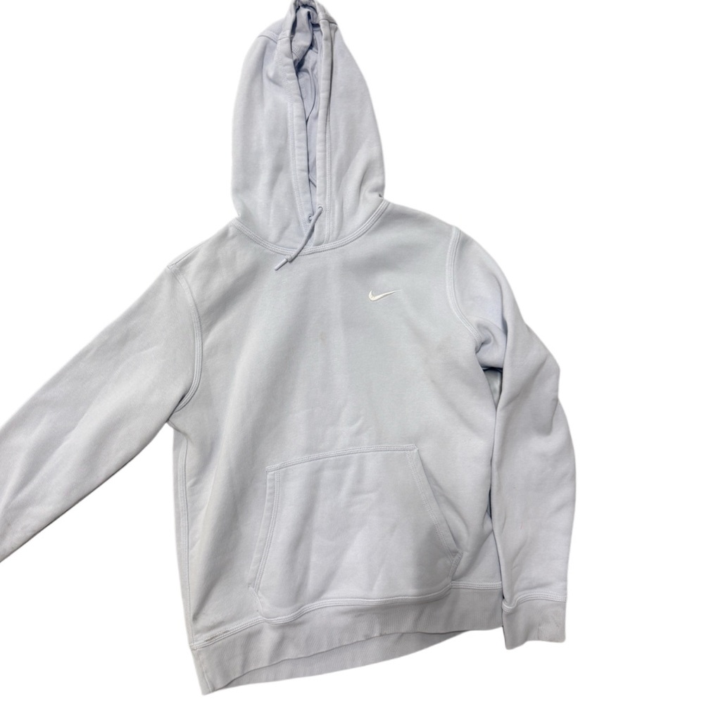 Nike Men's light blue unisex  Hoodie Sweatshirt Sz m